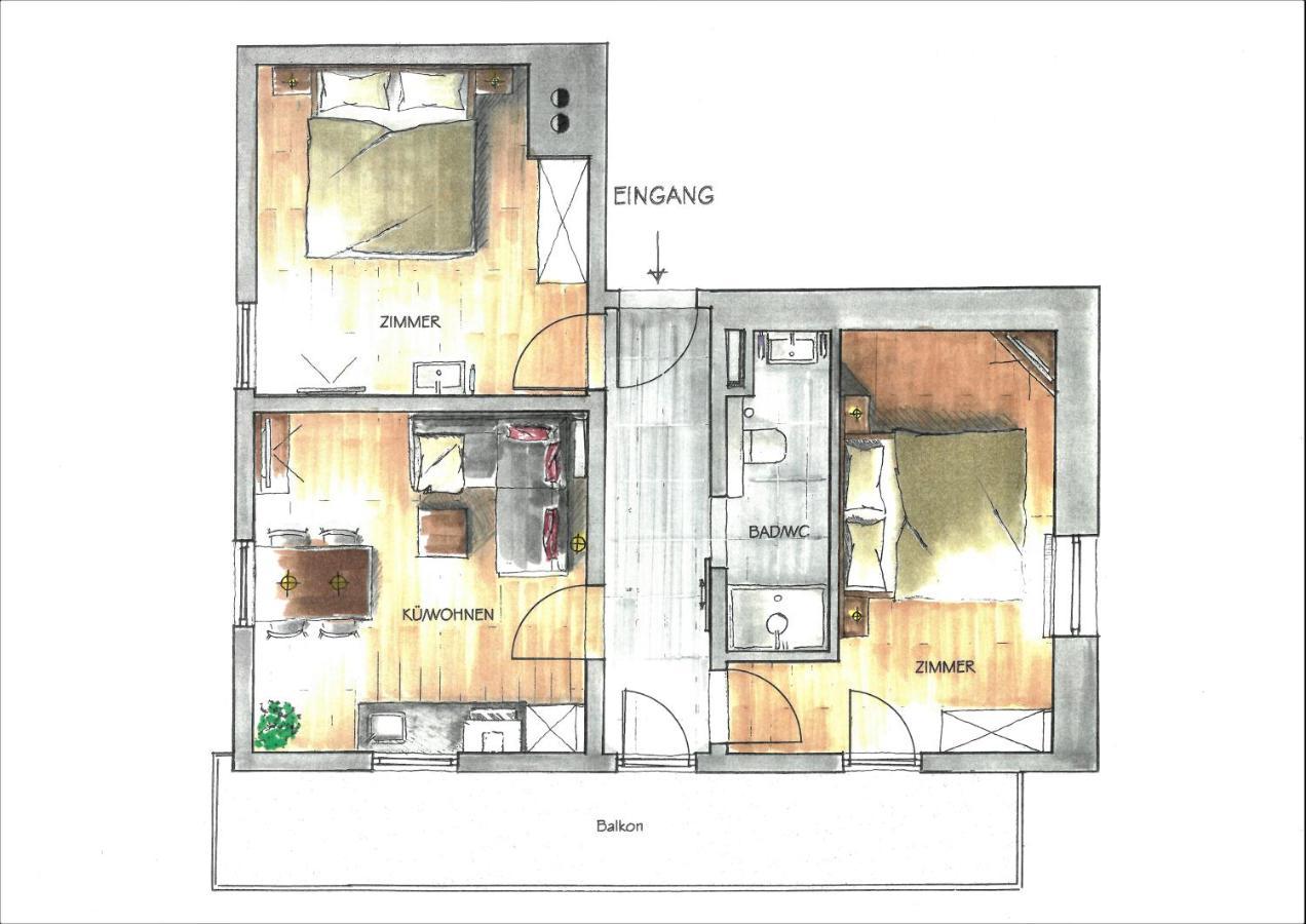 Haus Kristall タンハイム エクステリア 写真